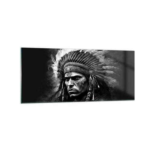 Glass picture - Chief and Warrior - 120x50 cm
