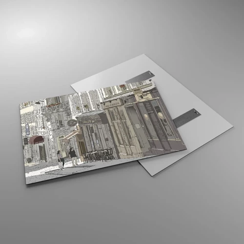 Glass picture - City Joys - 100x70 cm