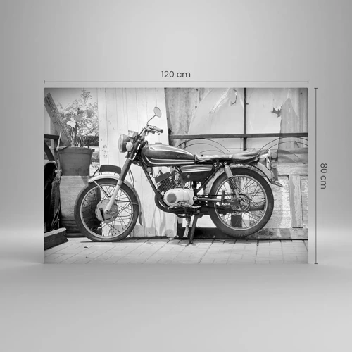 Glass picture - Classics above All - 120x80 cm