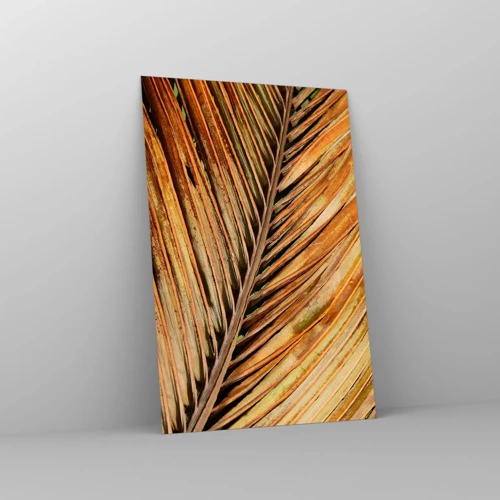 Glass picture - Coconut Gold - 80x120 cm