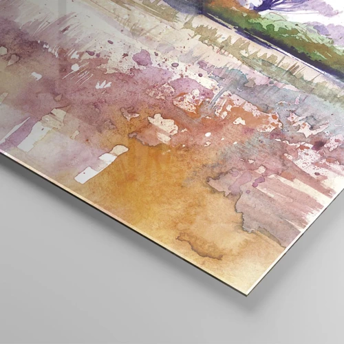 Glass picture - Colour of Savannah - 160x50 cm