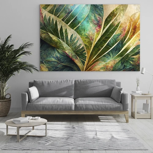 Glass picture - Colours of the Tropics - 70x50 cm