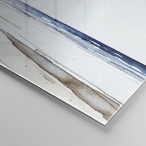 Glass picture - Conversation with the Sea - 100x40 cm