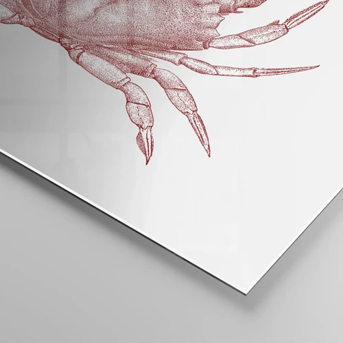 Glass picture - Crab Like No Other - 70x50 cm