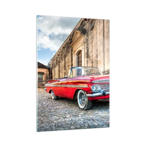 Glass picture - Cuban Style - 50x70 cm