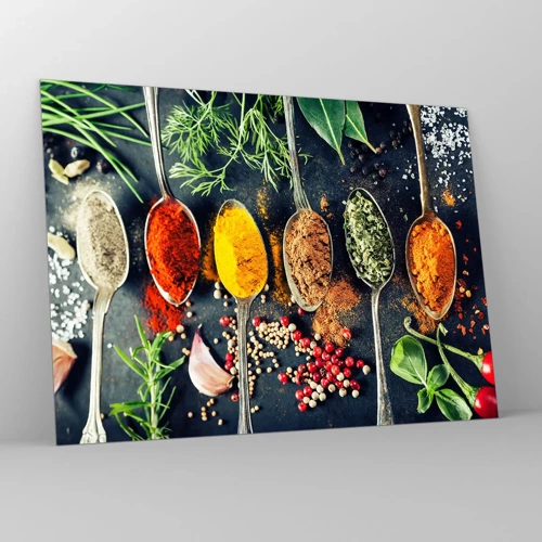 Glass picture - Culinary Magic - 70x50 cm