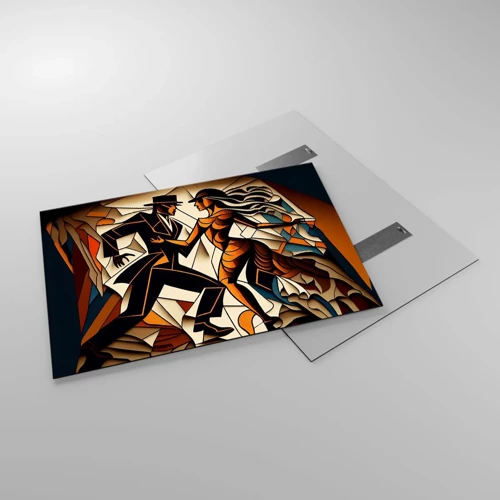 Glass picture - Dance of Passion  - 100x70 cm