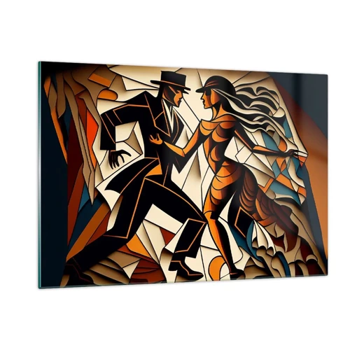 Glass picture - Dance of Passion  - 120x80 cm