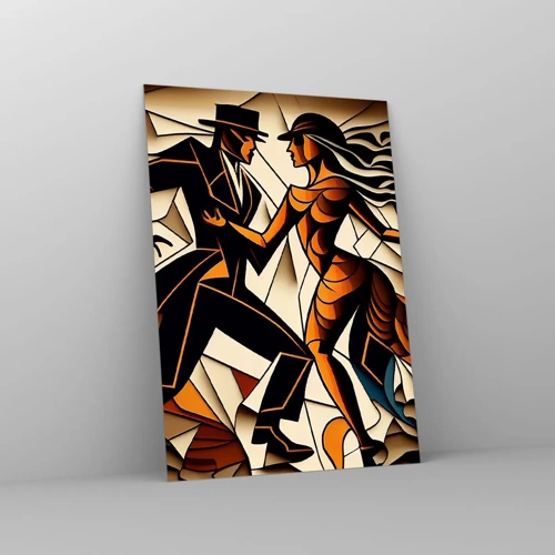 Glass picture - Dance of Passion  - 50x70 cm