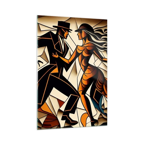 Glass picture - Dance of Passion  - 70x100 cm