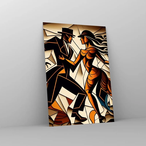 Glass picture - Dance of Passion  - 70x100 cm