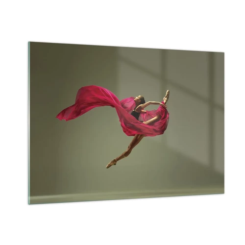 Glass picture - Dancing Flame - 100x70 cm