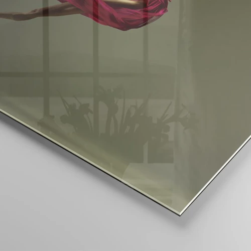 Glass picture - Dancing Flame - 70x100 cm