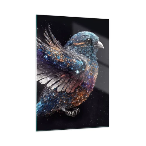 Glass picture - Diamond Sparrow - 50x70 cm