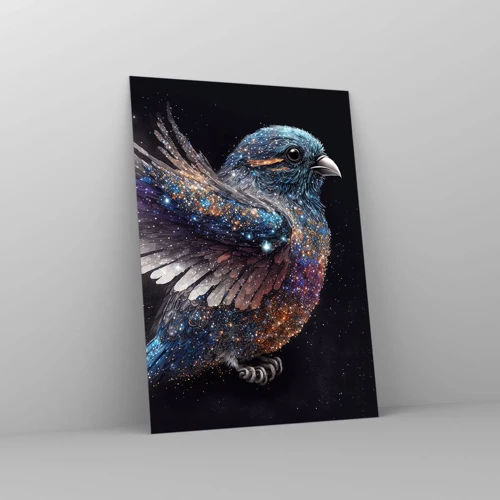 Glass picture - Diamond Sparrow - 50x70 cm