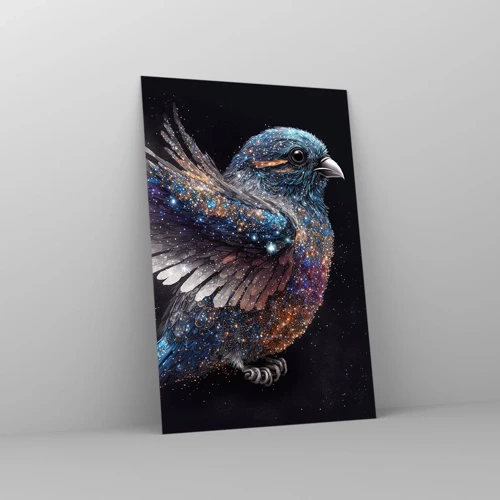 Glass picture - Diamond Sparrow - 80x120 cm