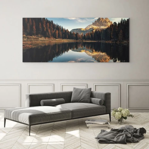 Glass picture - Double Landscape - 160x50 cm