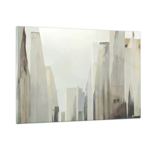 Glass picture - Dream of a City - 120x80 cm