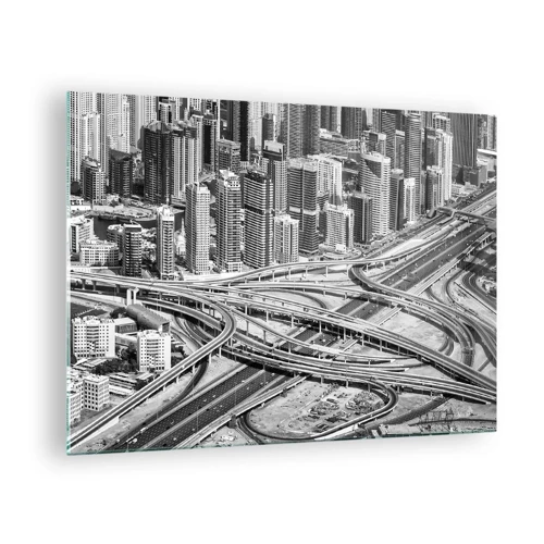 Glass picture - Dubai - Impossible City - 70x50 cm