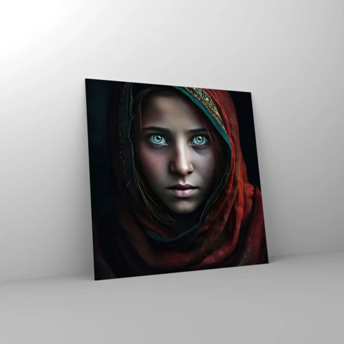 Glass picture - Eastern Princess - 50x50 cm