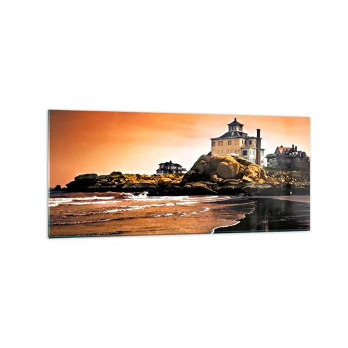 Glass picture - Elegance of a West Coast - 120x50 cm