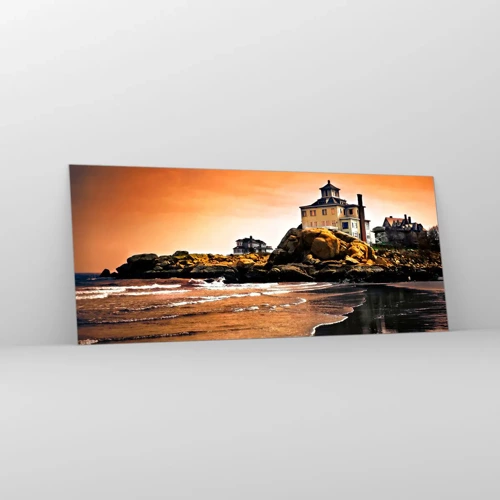 Glass picture - Elegance of a West Coast - 120x50 cm