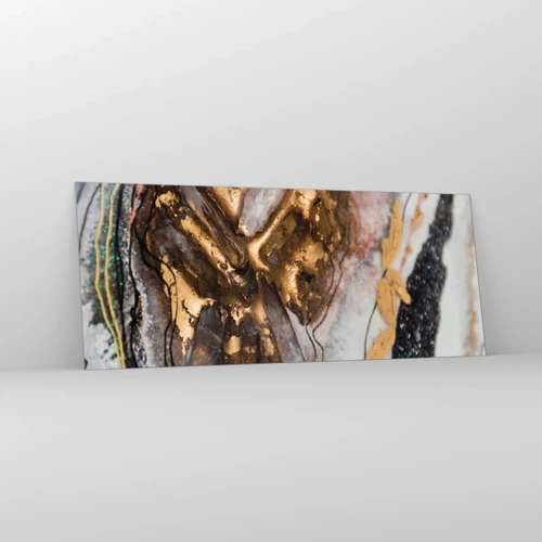 Glass picture - Element of the Earth - 100x40 cm