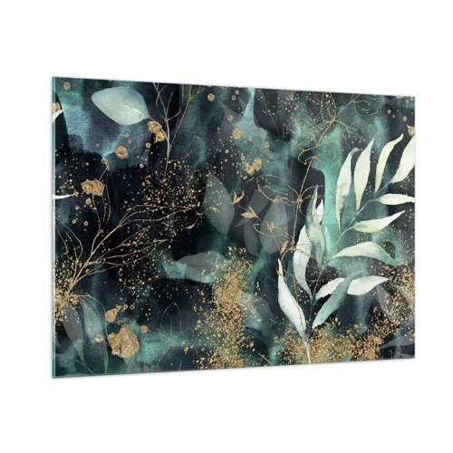 Glass picture - Enchanted Garden - 100x70 cm