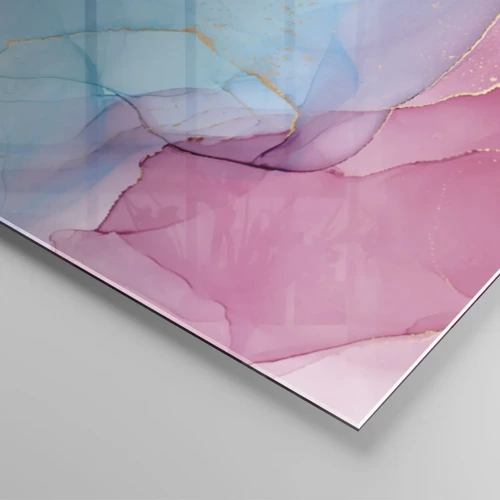 Glass picture - Encounter and Permeation - 140x50 cm