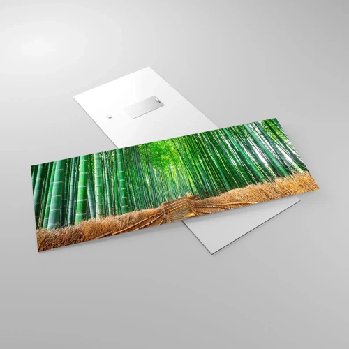 Glass picture - Essence of Asian Nature - 100x40 cm