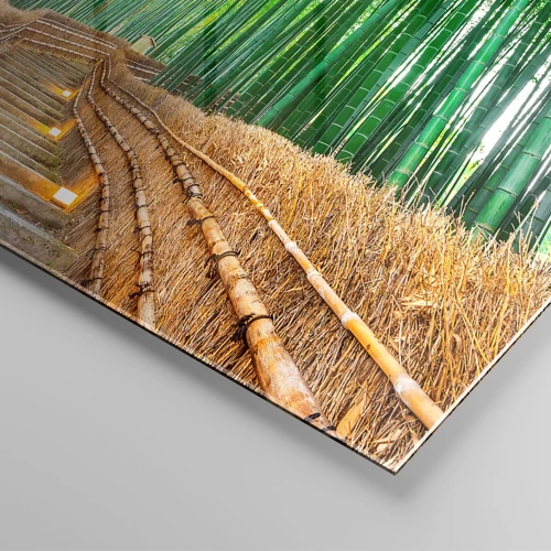 Glass picture - Essence of Asian Nature - 100x40 cm