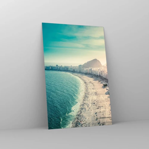 Glass picture - Eternal Holiday in Rio - 80x120 cm