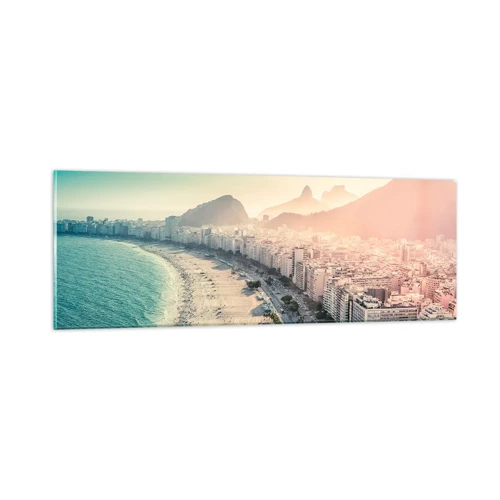 Glass picture - Eternal Holiday in Rio - 90x30 cm