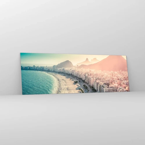 Glass picture - Eternal Holiday in Rio - 90x30 cm