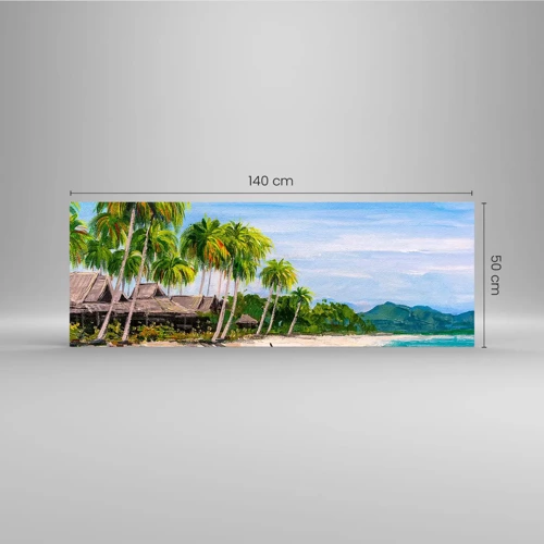 Glass picture - Exotic Dream - 140x50 cm