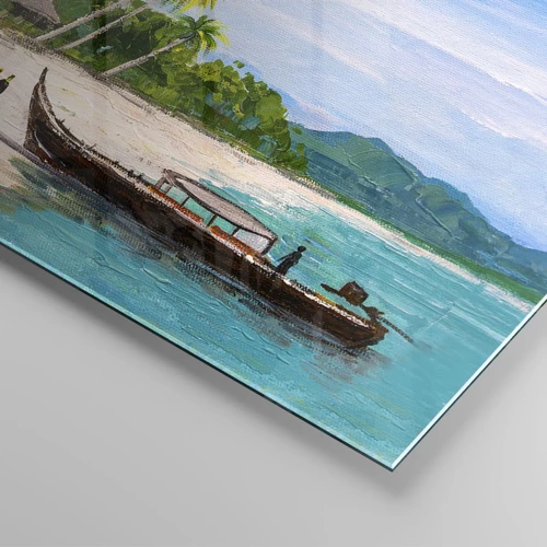 Glass picture - Exotic Dream - 30x30 cm