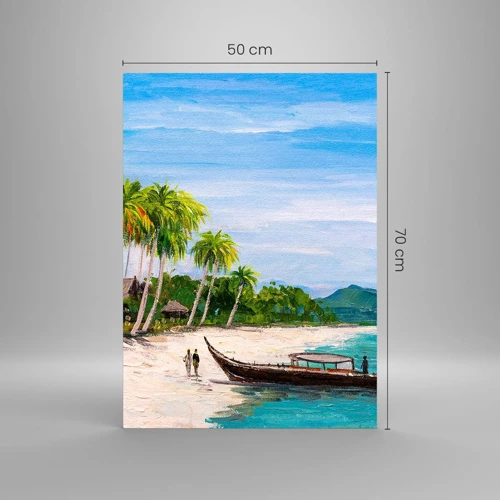 Glass picture - Exotic Dream - 50x70 cm
