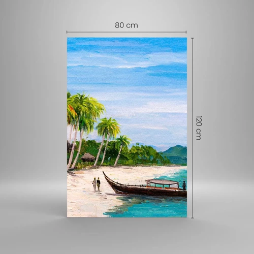 Glass picture - Exotic Dream - 80x120 cm