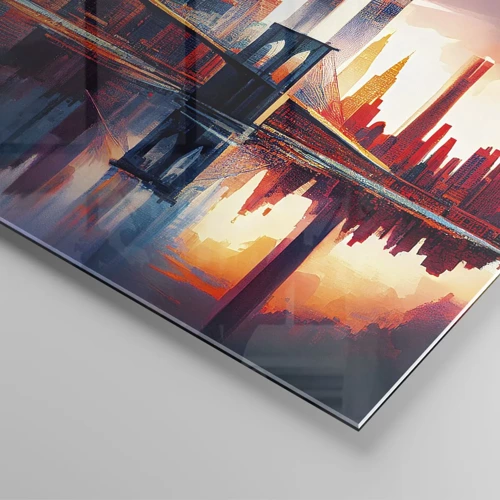 Glass picture - Fabulous New York - 140x50 cm