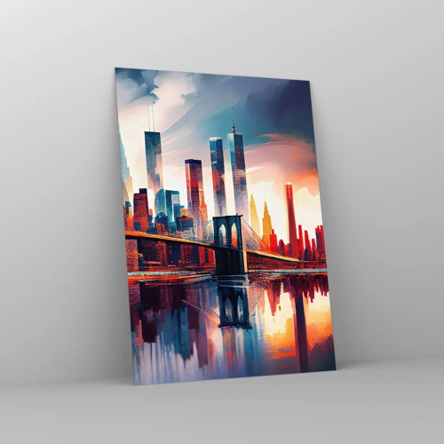 Glass picture - Fabulous New York - 50x70 cm