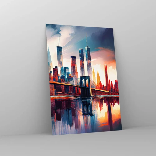 Glass picture - Fabulous New York - 70x100 cm