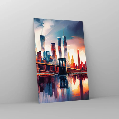 Glass picture - Fabulous New York - 80x120 cm