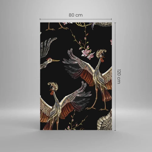 Glass picture - Fairy Tale Bird - 80x120 cm