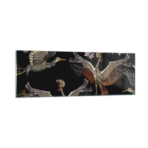 Glass picture - Fairy Tale Bird - 90x30 cm