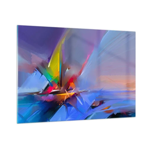 Glass picture - Flew like s Bird - 100x70 cm