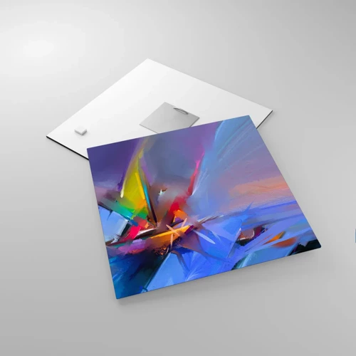 Glass picture - Flew like s Bird - 30x30 cm
