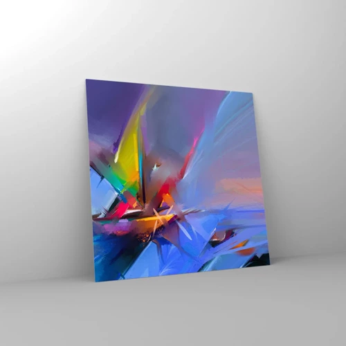 Glass picture - Flew like s Bird - 50x50 cm