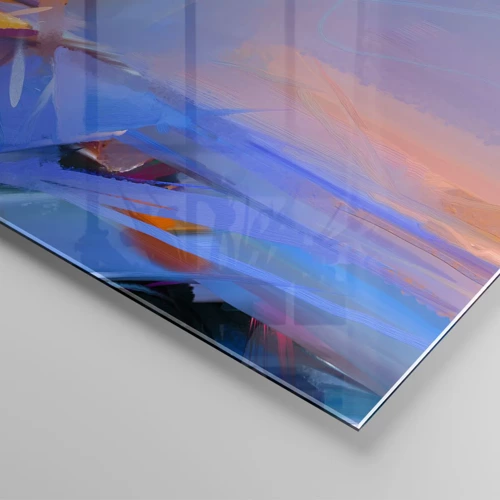 Glass picture - Flew like s Bird - 70x100 cm