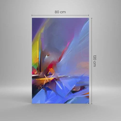 Glass picture - Flew like s Bird - 80x120 cm