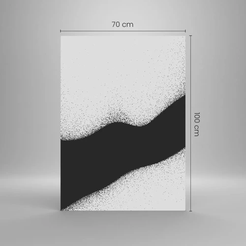 Glass picture - Fluid Balance - 70x100 cm